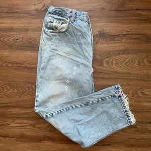 Vintage light wash jeans